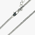 GLD Pendants - WOMEN 3MM Micro Cuban Necklace in White Gold