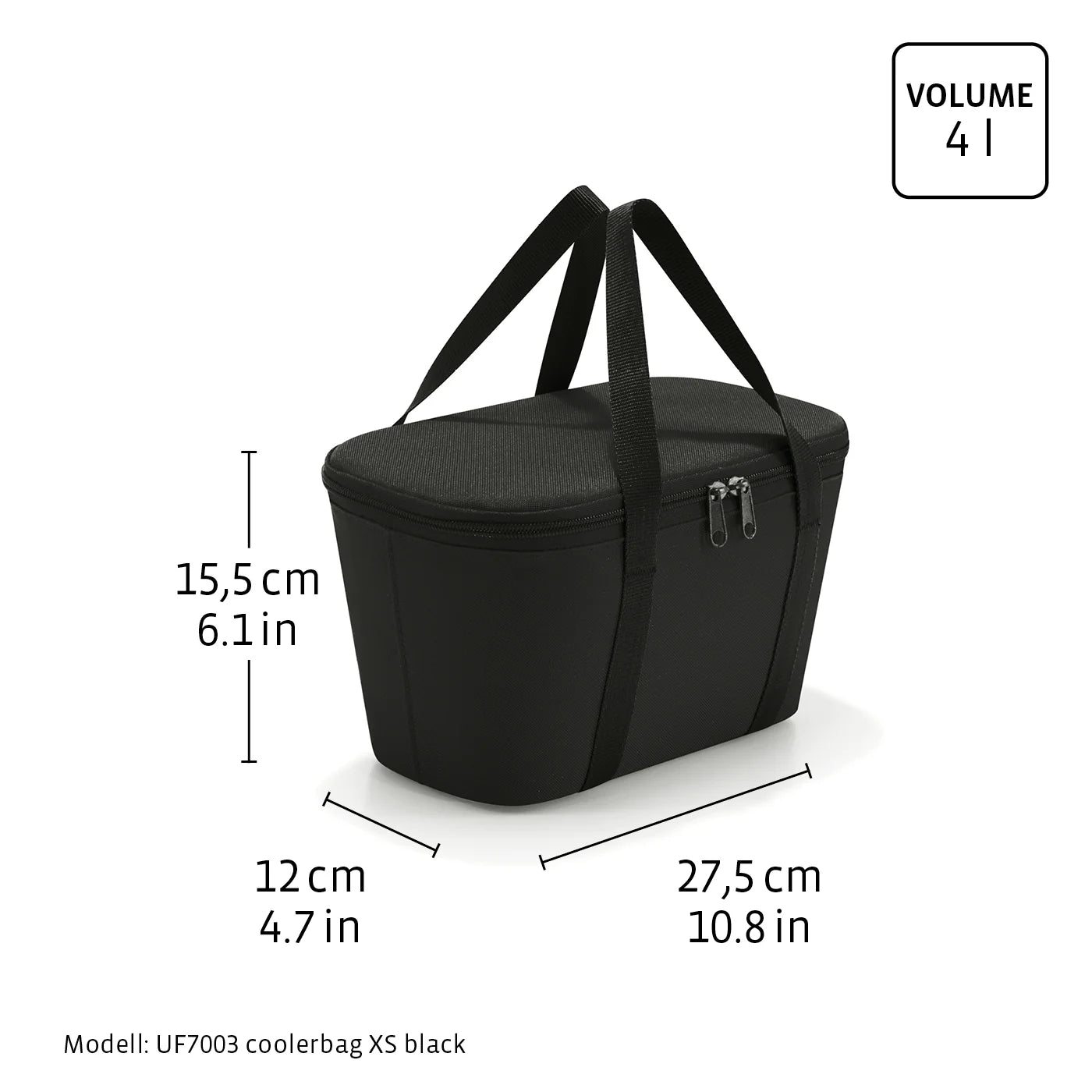 Coolerbag Xs Black