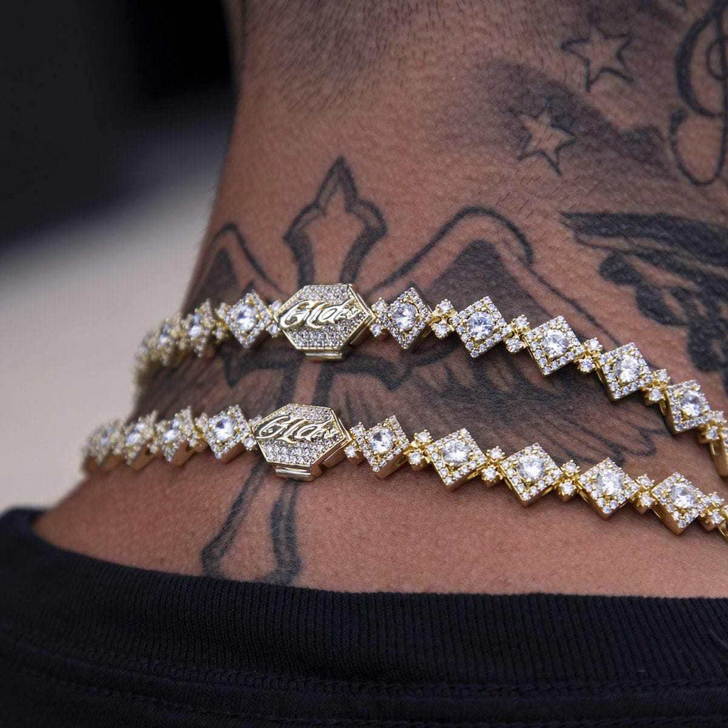 GLD Men Cloister Link Chain in Yellow Gold