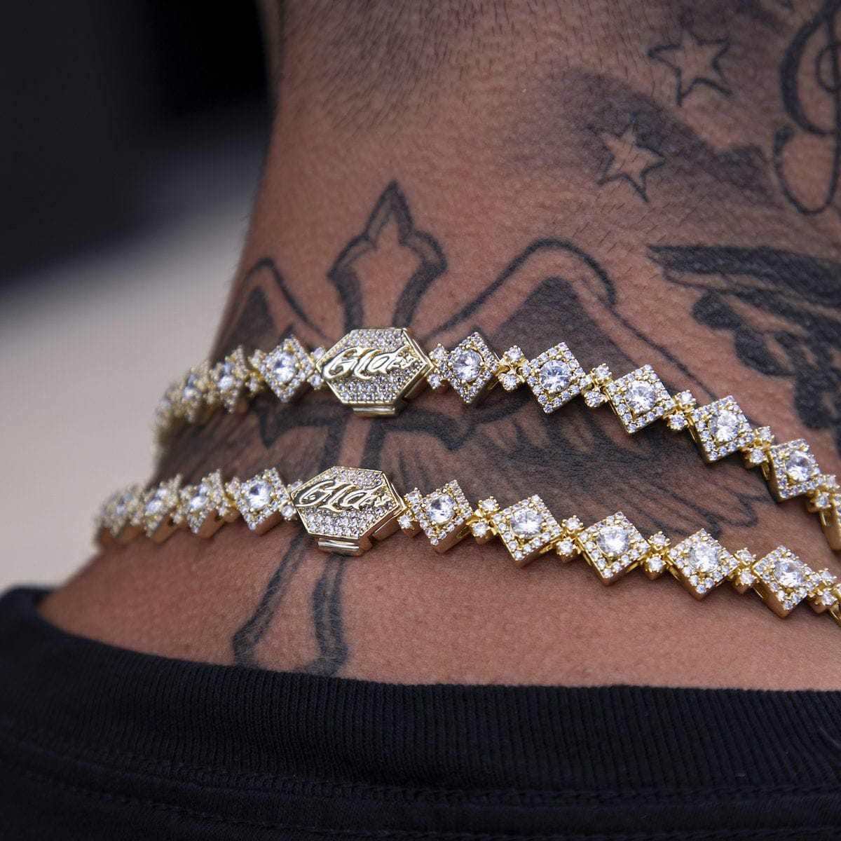 GLD Men Cloister Link Chain in Yellow Gold