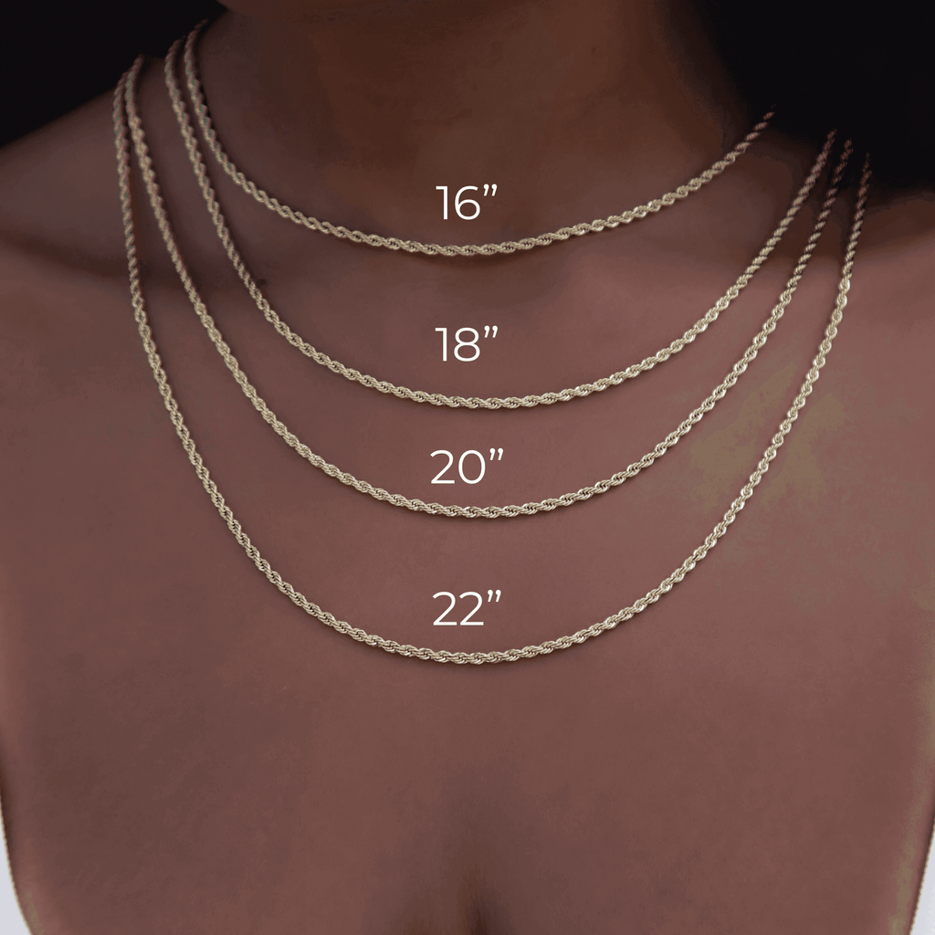 GLD Women Clustered Tennis Necklace in White Gold- 12mm