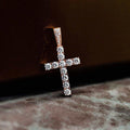 Diamond Cross in Rose Gold - The GLD Shop
