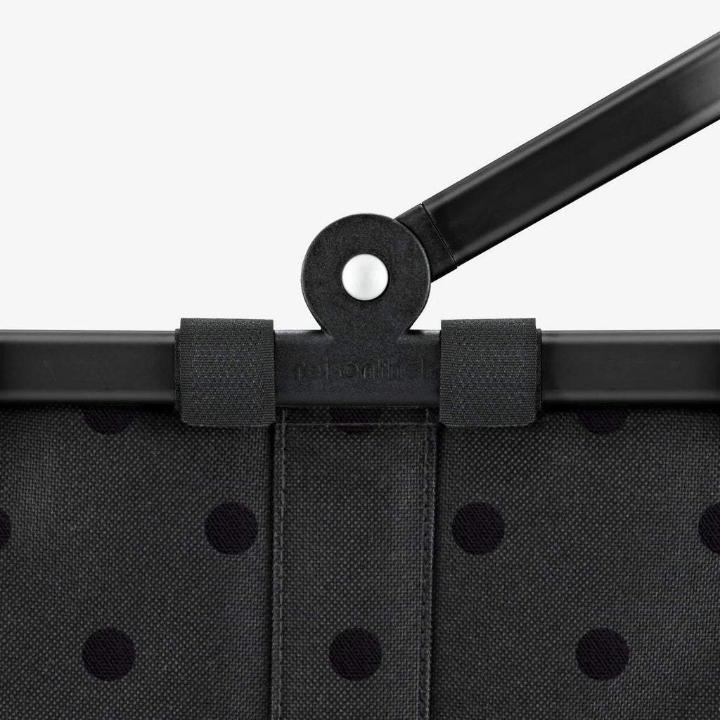 Carrybag Xs Frame Glossy Dots Black