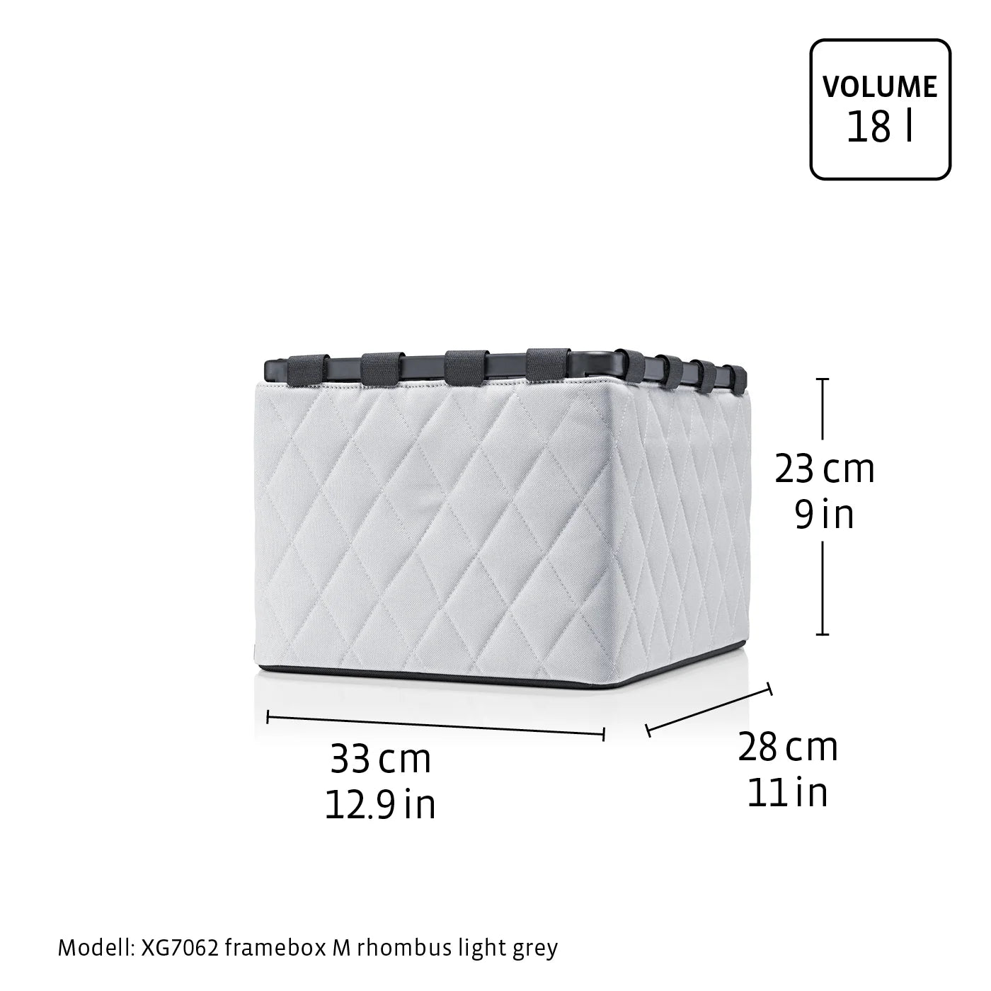 Framebox M Frame Rhombus Black