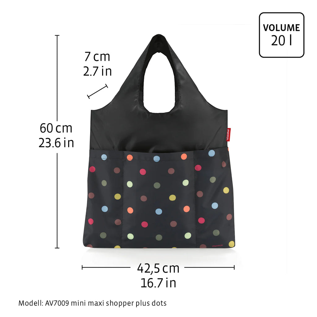 Mini Maxi Shopper Plus Baroque Marble