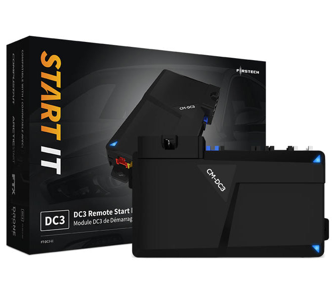 Firstech Remote Starter DC3 Universal Kit with Module, Hood-Pin, and Hood-Wire - FT-DC3LC - image 1