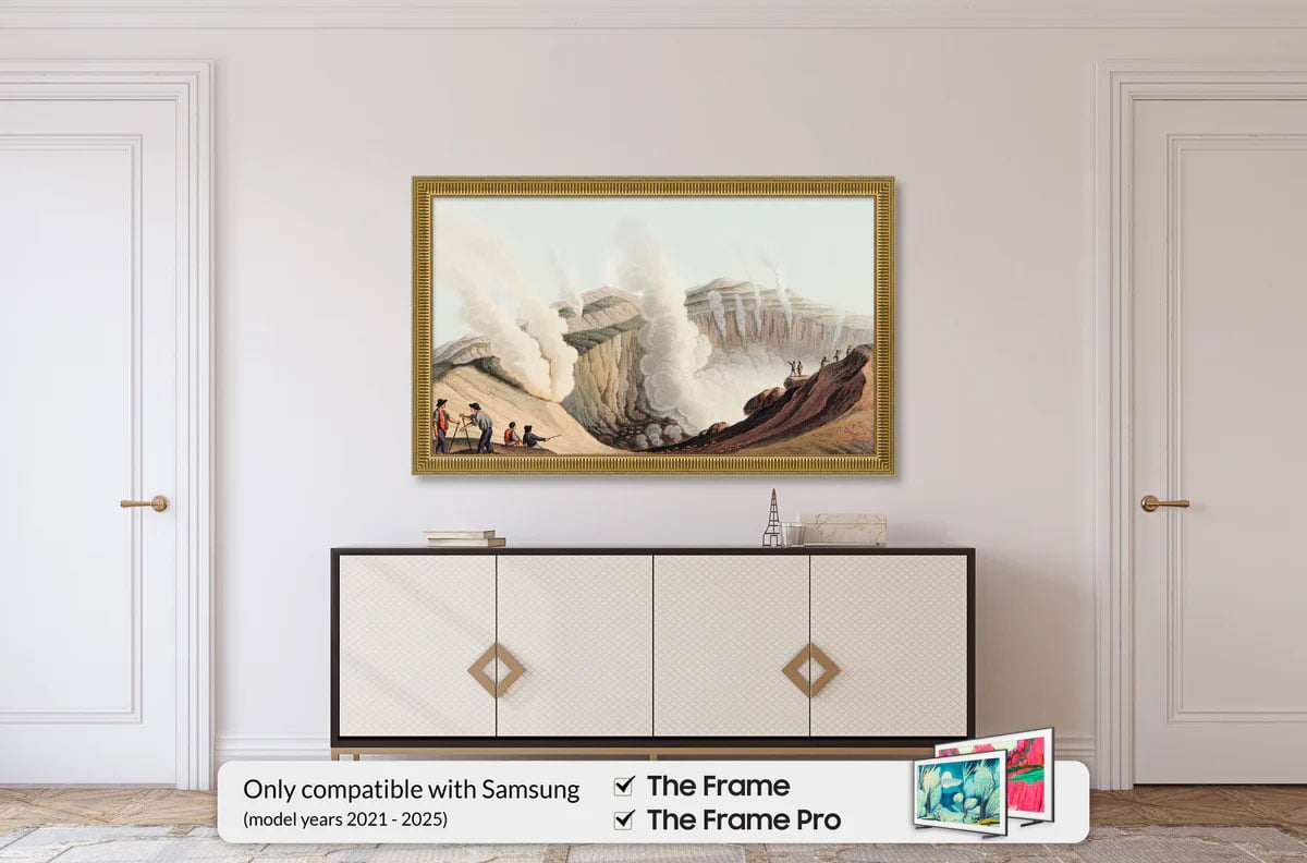 Frame My TV Samsung The Frame 43" Slim Frame In Empire Gold - FRM-SF-P6251-43-2021 - image 3