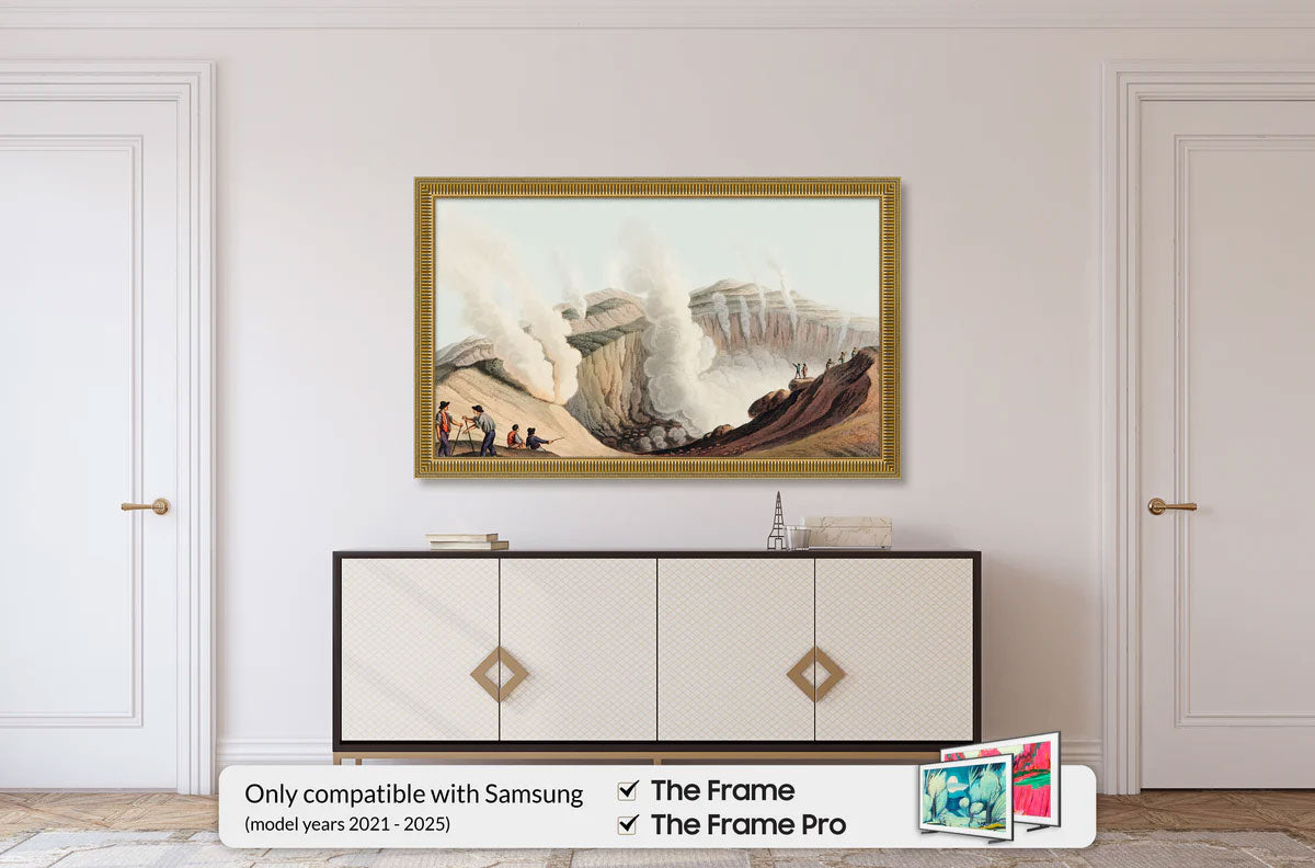 Frame My TV Samsung The Frame 55" Slim Frame In Empire Gold - FRM-SF-P6251-55-2021 - image 3