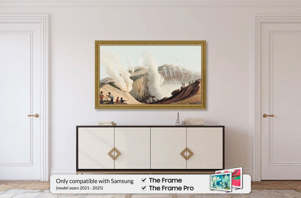 Frame My TV Samsung The Frame 85" Slim Frame In Empire Gold - FRM-SF-P6251-85-2021 - image 3