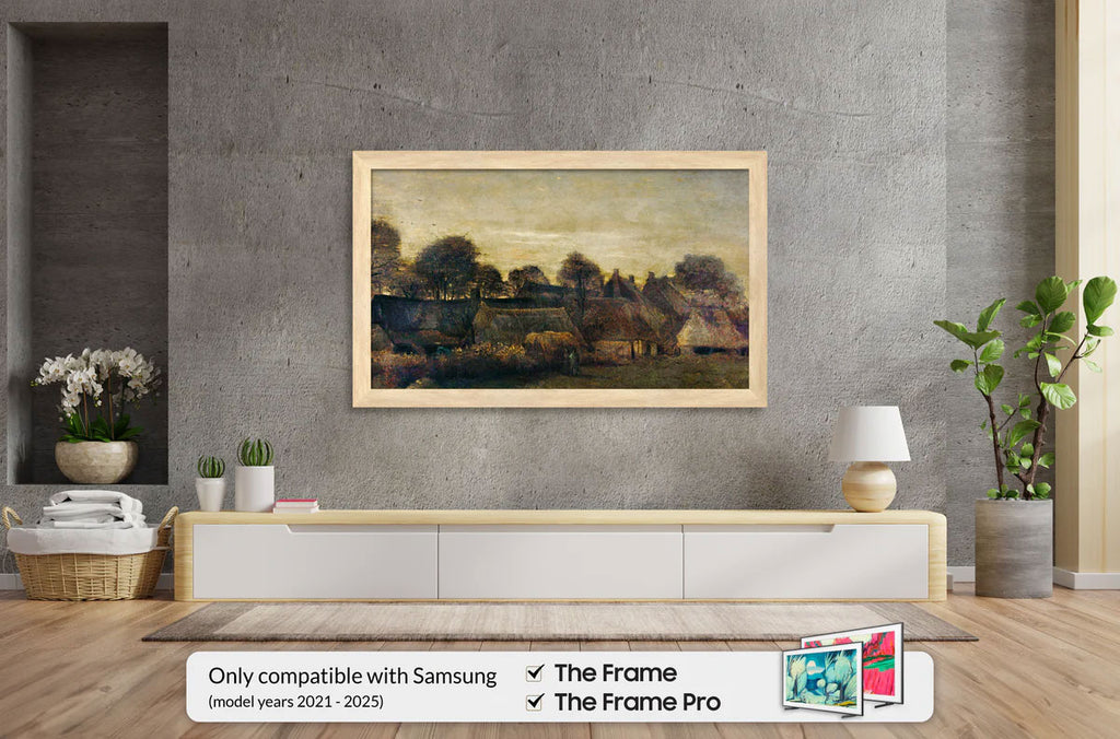 Frame My TV Samsung The Frame 65" Slim Frame In Museum Maple - FRM-SF-P6031-65-2021 - image 3