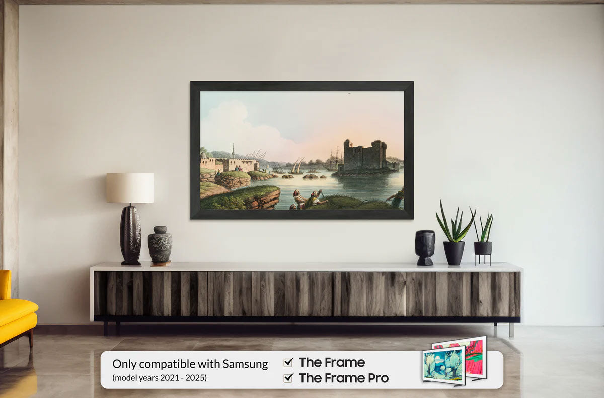 Frame My TV Samsung The Frame 50" Slim Frame In Museum Espresso - FRM-SF-P6035-50-2021 - image 3