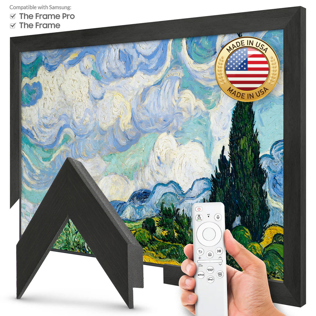 Frame My TV Samsung The Frame 65" Slim Frame In Museum Espresso - FRM-SF-P6035-65-2021 - image 2