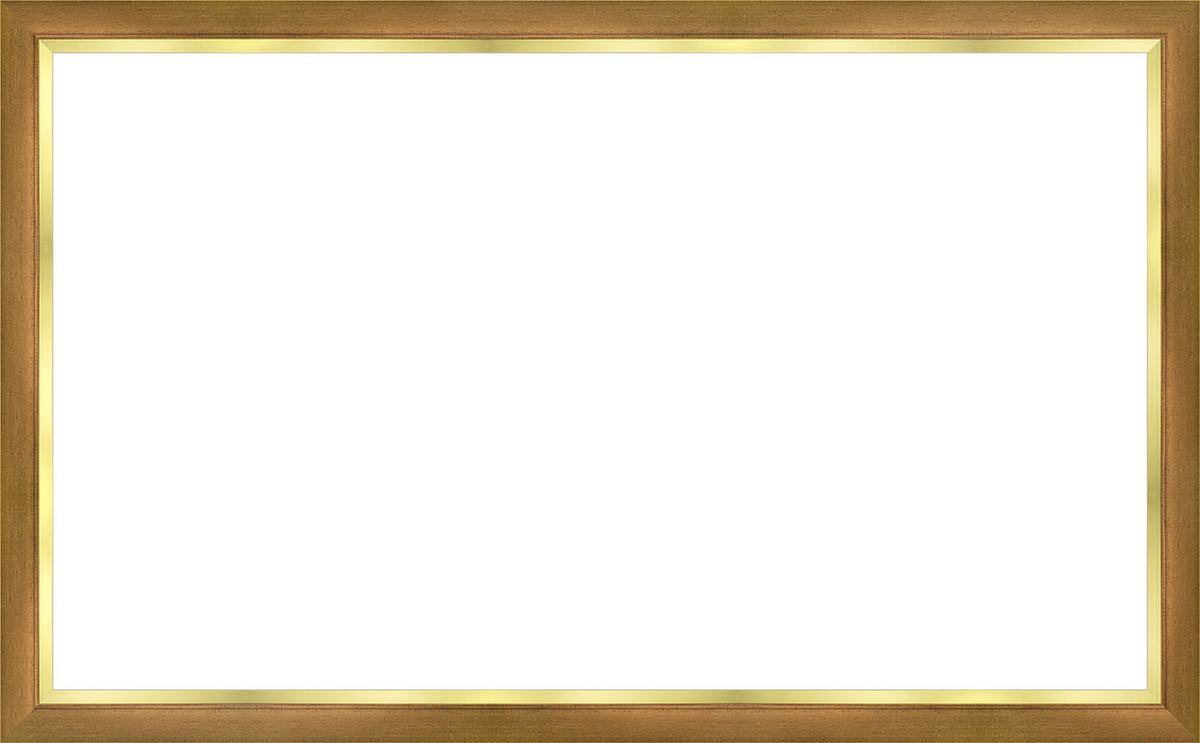 Frame My TV Samsung The Frame 43" Slim Frame In Modern Gold Leaf - FRM-SF-P6142-43-2021 - image 4