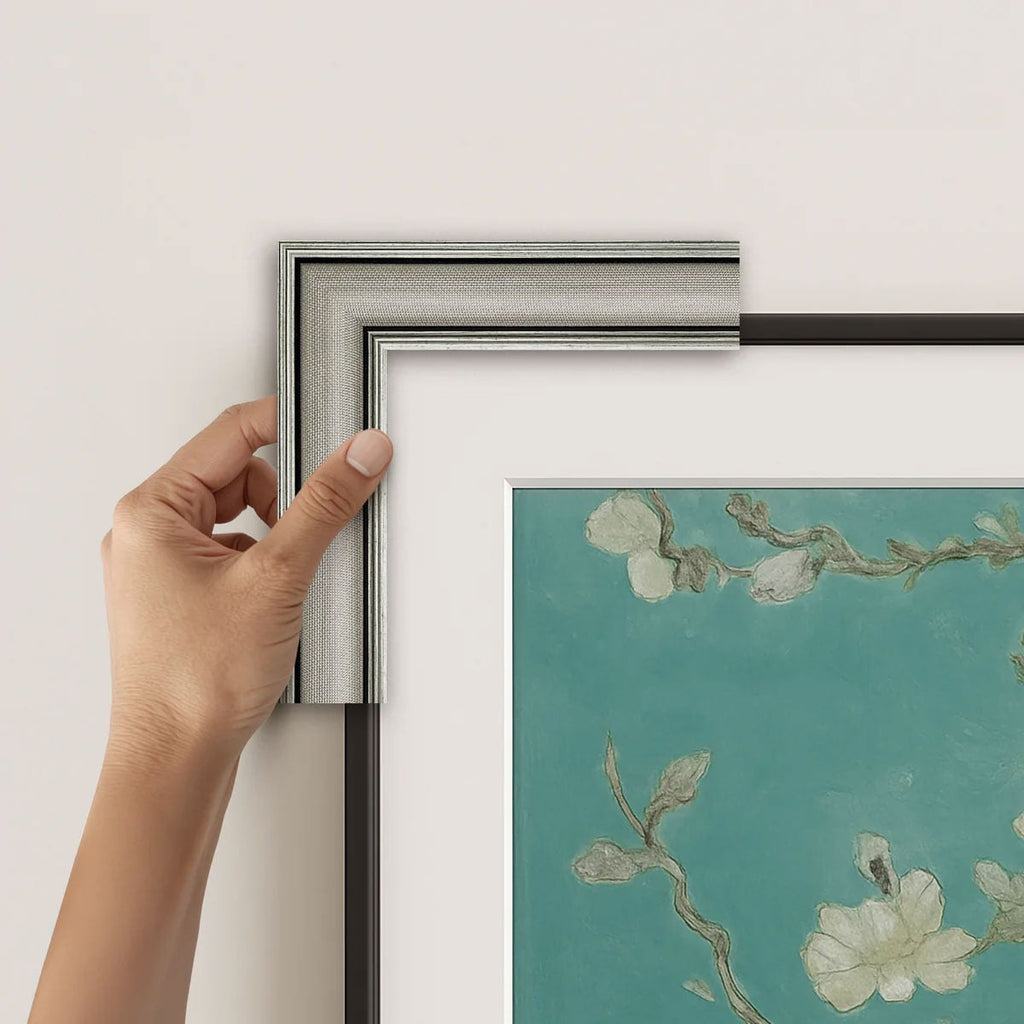 Frame My TV Samsung The Frame 75" Slim Frame In Industrial Nickel - FRM-SF-P6364-75-2021 - image 6
