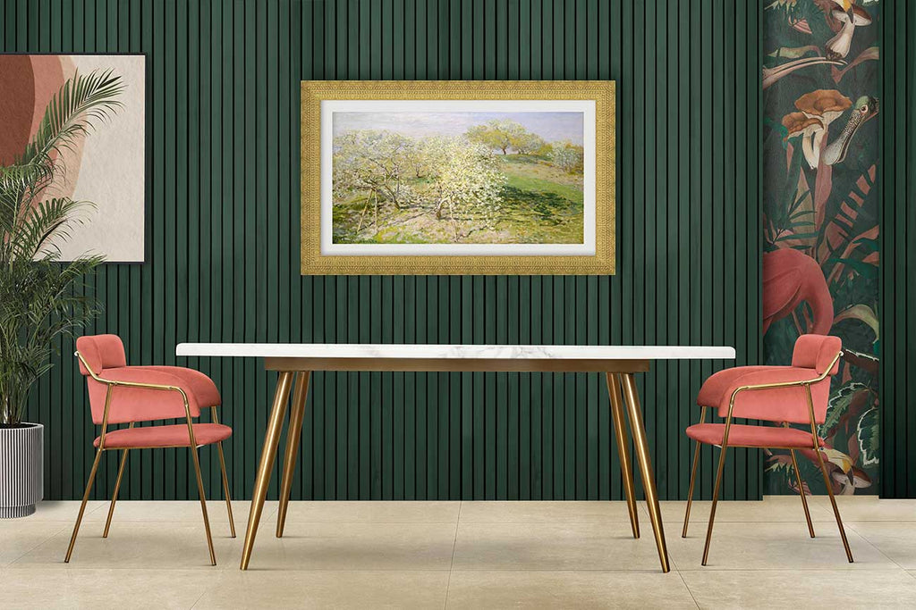 Frame My TV Samsung The Frame  98" Premiere Frame in Gatsby Gold - FRM-SF-P5210-98-2026 - image 4