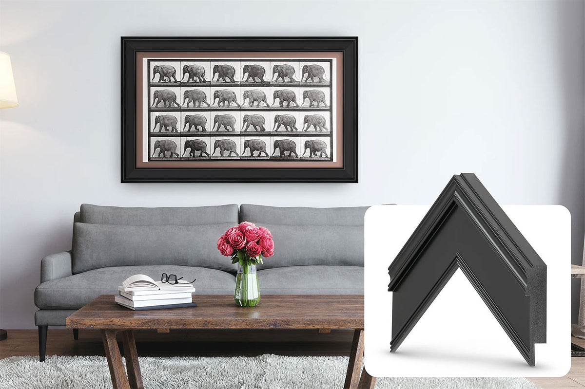 Frame My TV Samsung The Frame  85" Premiere Frame In Black - FRM-SF-D5182-85 - image 8