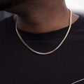 GLD PROMO Franco Chain in Rose Gold - 3mm