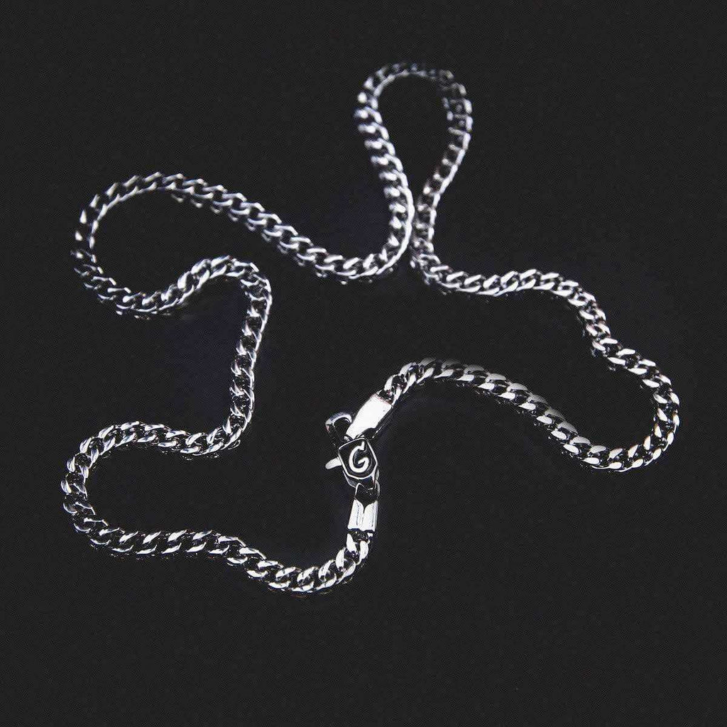 GLD PROMO Franco Chain in White Gold - 3mm