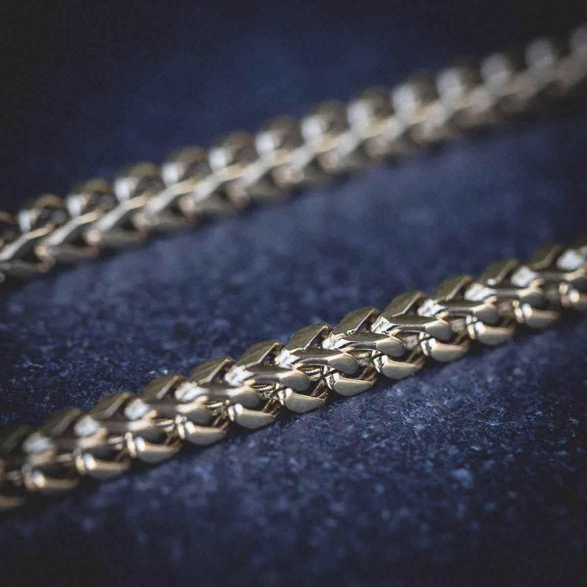 GLD PROMO Franco Chain in Yellow Gold - 4mm