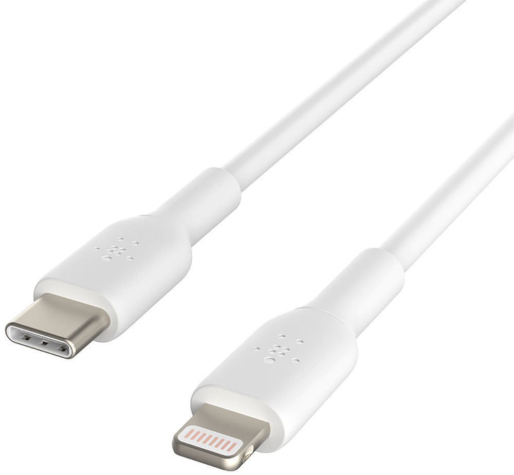 Belkin BOOST CHARGE White 3.3 Foot USB-C To Lightning Cable - CAA003BT1MWH - image 3