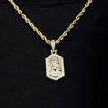 GLD Men Icon Jesus Pendant