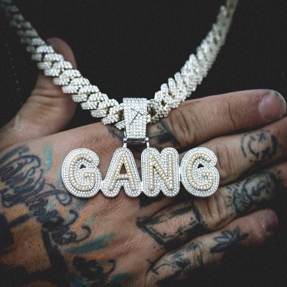 Custom Jewelry GLD's 2-Tone Layered Font - Additional Letters