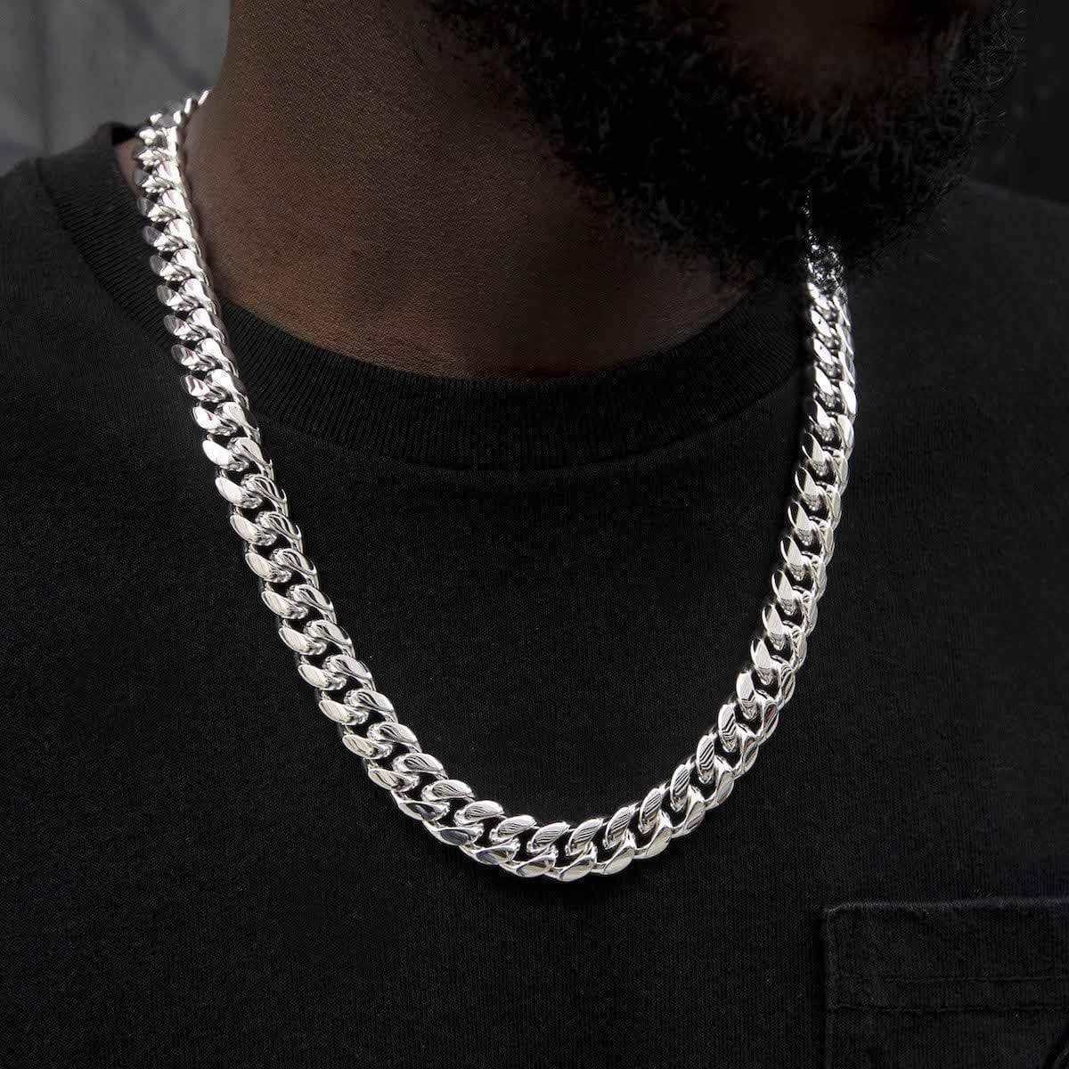 GLD PROMO GLD Signature Cuban in White Gold - 12mm