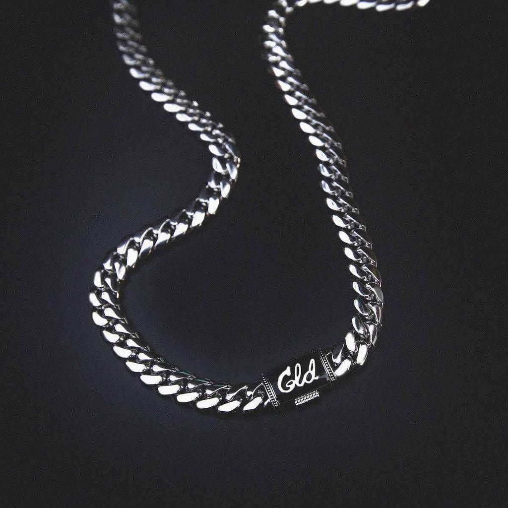 GLD Men Miami Cuban in White Gold - 6mm