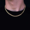 GLD Signature Cuban in Yellow Gold- 6mm - The GLD Shop
