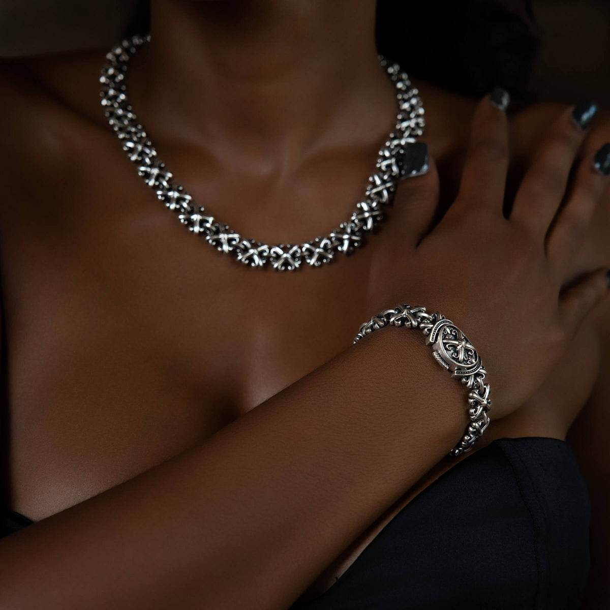 GLD Women Fortunata Link Necklace