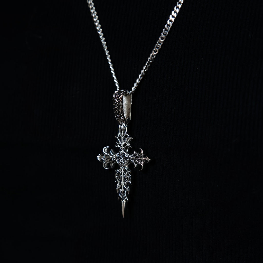 GLD Men Motivo Drago Cross Pendant