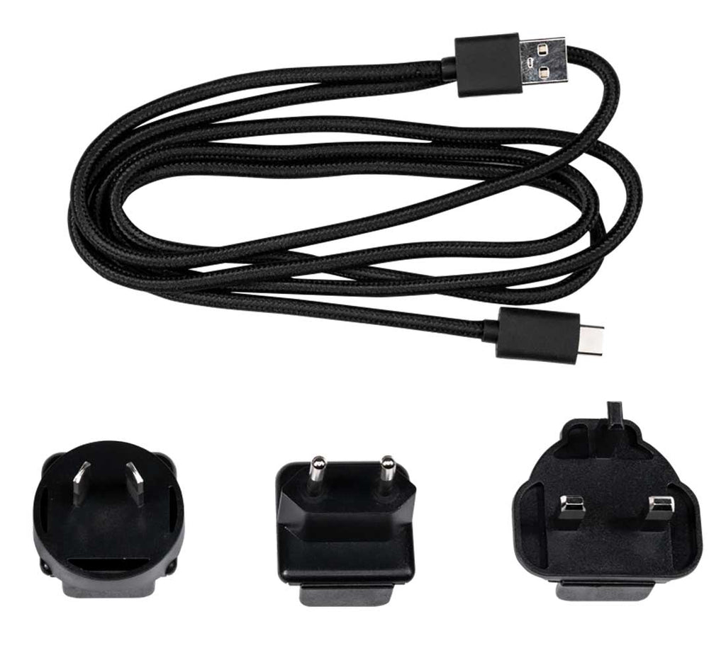 iPort Black LUXE USB Power Supply & USB-C Cable - 71021 - image 1