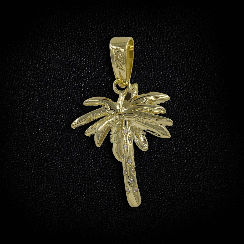 GLD Men Iced Palm Tree