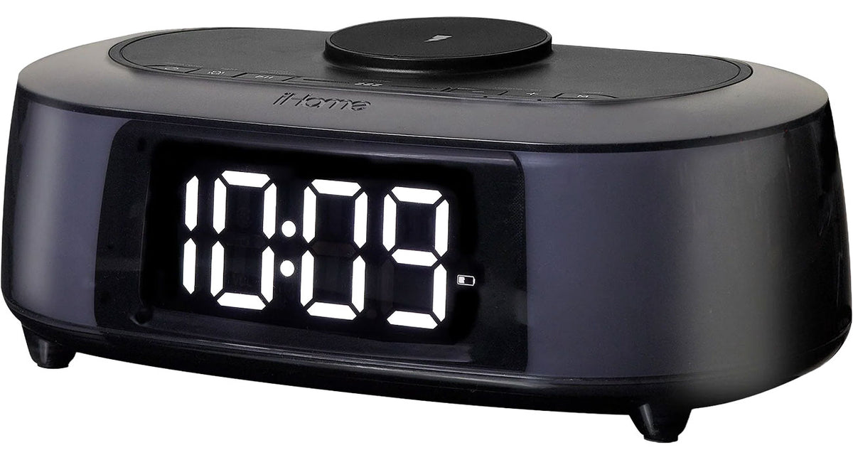 iHome Clock Radio with Wireless Charger and Bluetooth Speaker - IBTW282B.EXV25 - image 2