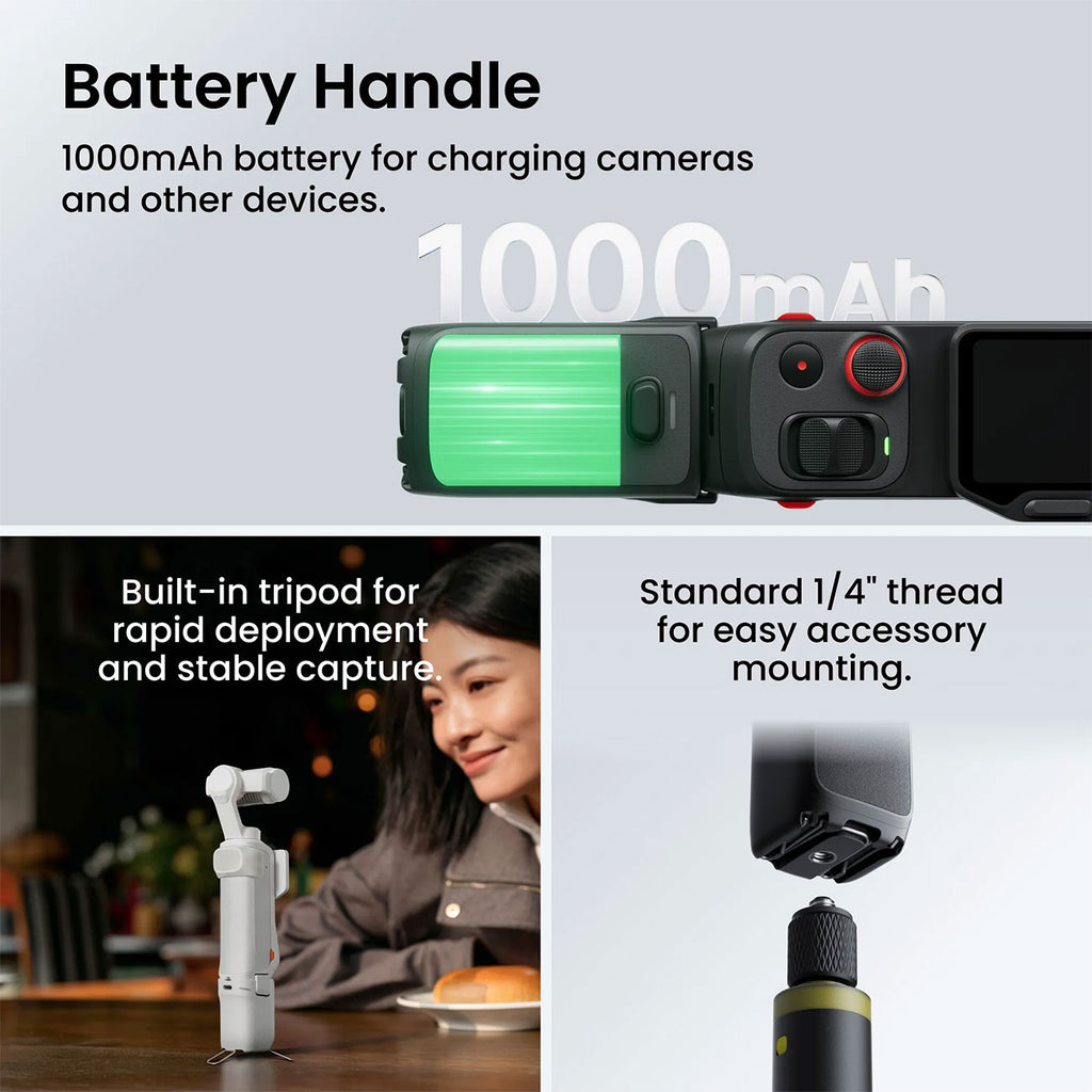 Insta360 Luna Ultra Action Camera Creator Bundle in Cosmic Black - CINSABTA-LUNA03 - image 5