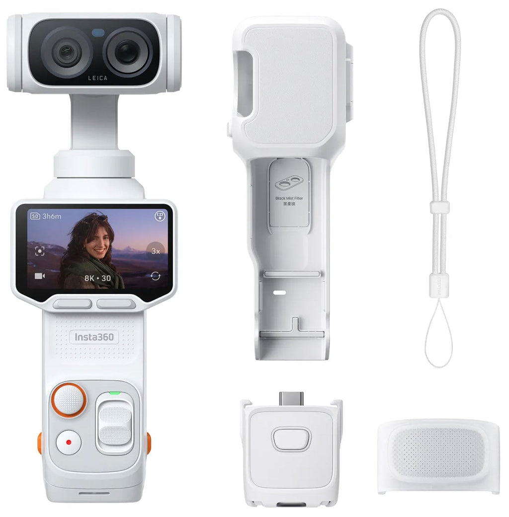 Insta360 Luna Ultra Action Camera Creator Bundle in Stellar White - CINSABTA-LUNA04 - image 1