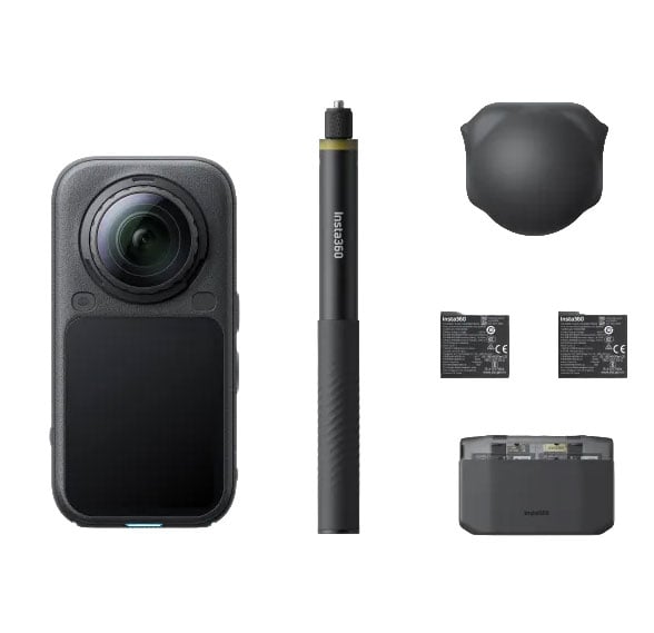 Insta360 X6 Action Camera 8K with 360-Degree Video Essentials Bundle in Black - CINSABXA-X603 - image 1