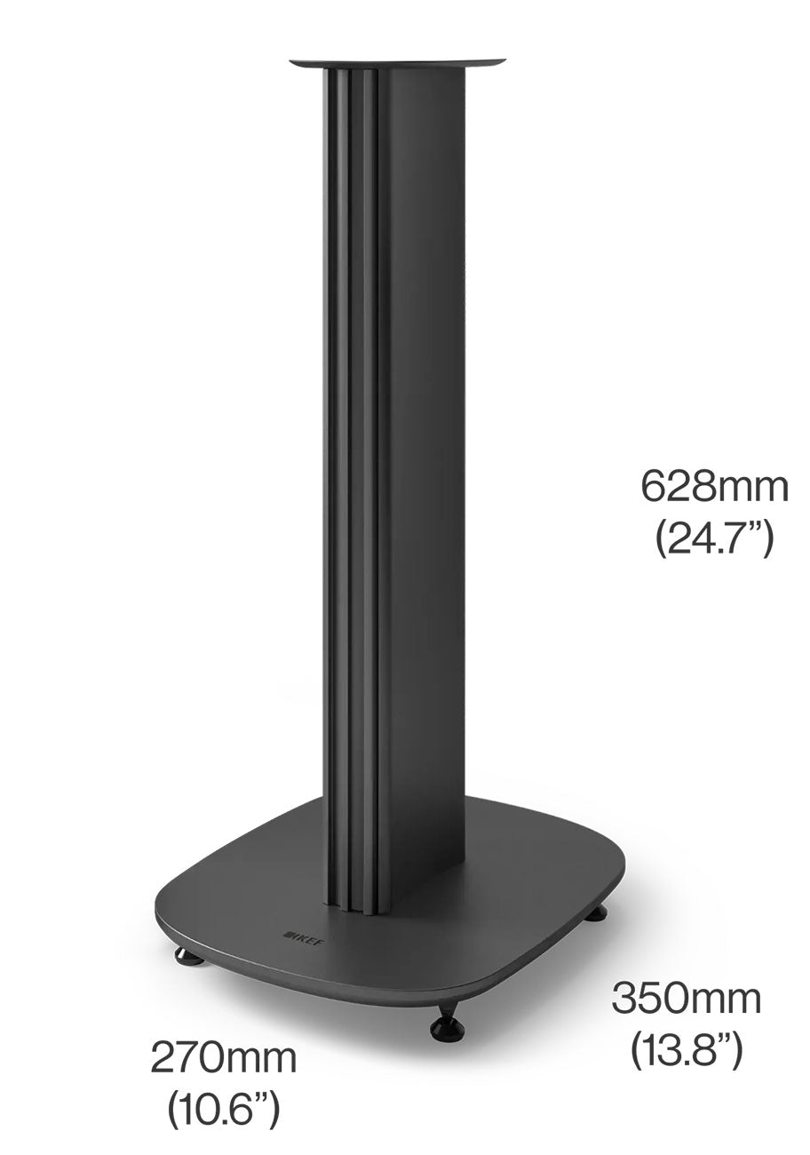 KEF S-LUXE Floor Stand in Slate Gray (Pair) - SP4111M0AA - image 3
