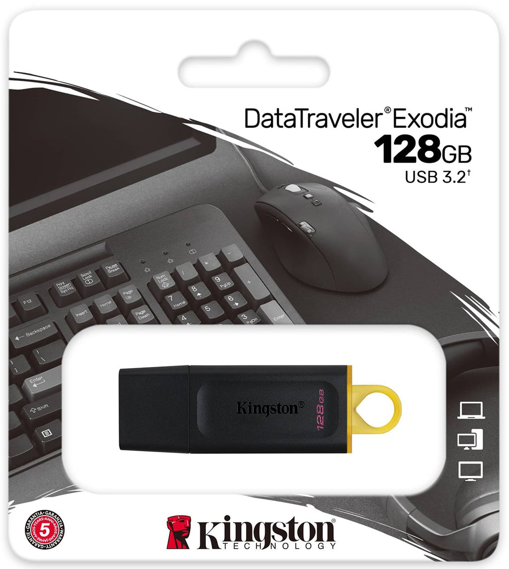 Kingston 128GB DataTraveler Exodia USB 3.2 Flash Drive - DTX128GB - image 3