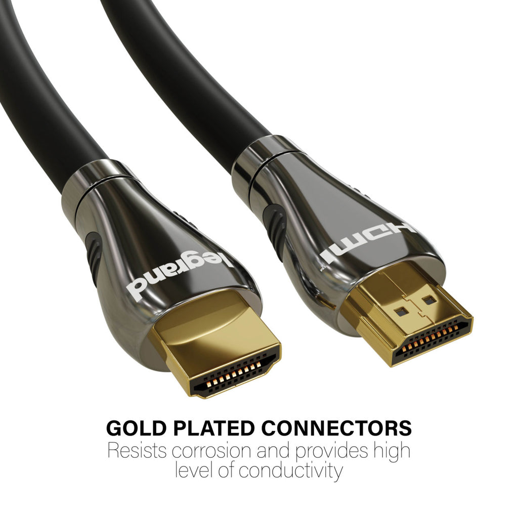 Legrand 8K 2 Meter (6.6 feet) Ultra High Speed HDMI Cable - AC8K2MBK - image 2