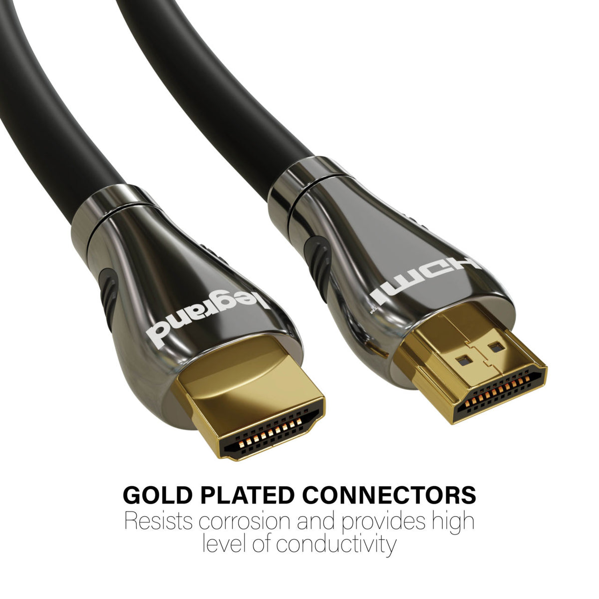 Legrand 8K 2 Meter (6.6 feet) Ultra High Speed HDMI Cable - AC8K2MBK - image 2