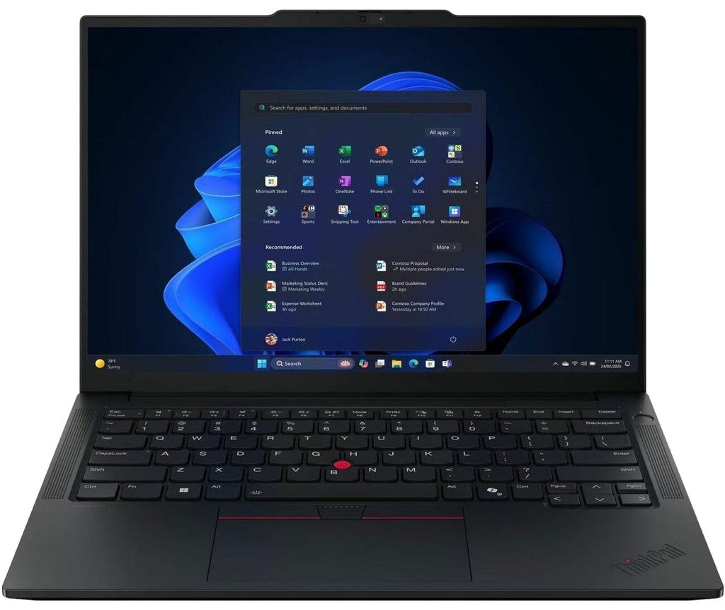 Lenovo ThinkPad E14 Gen 7 Laptop 14-Inch Intel Core 5 210H 16GB RAM 256GB SSD in Black - 21T9002FUS - image 1