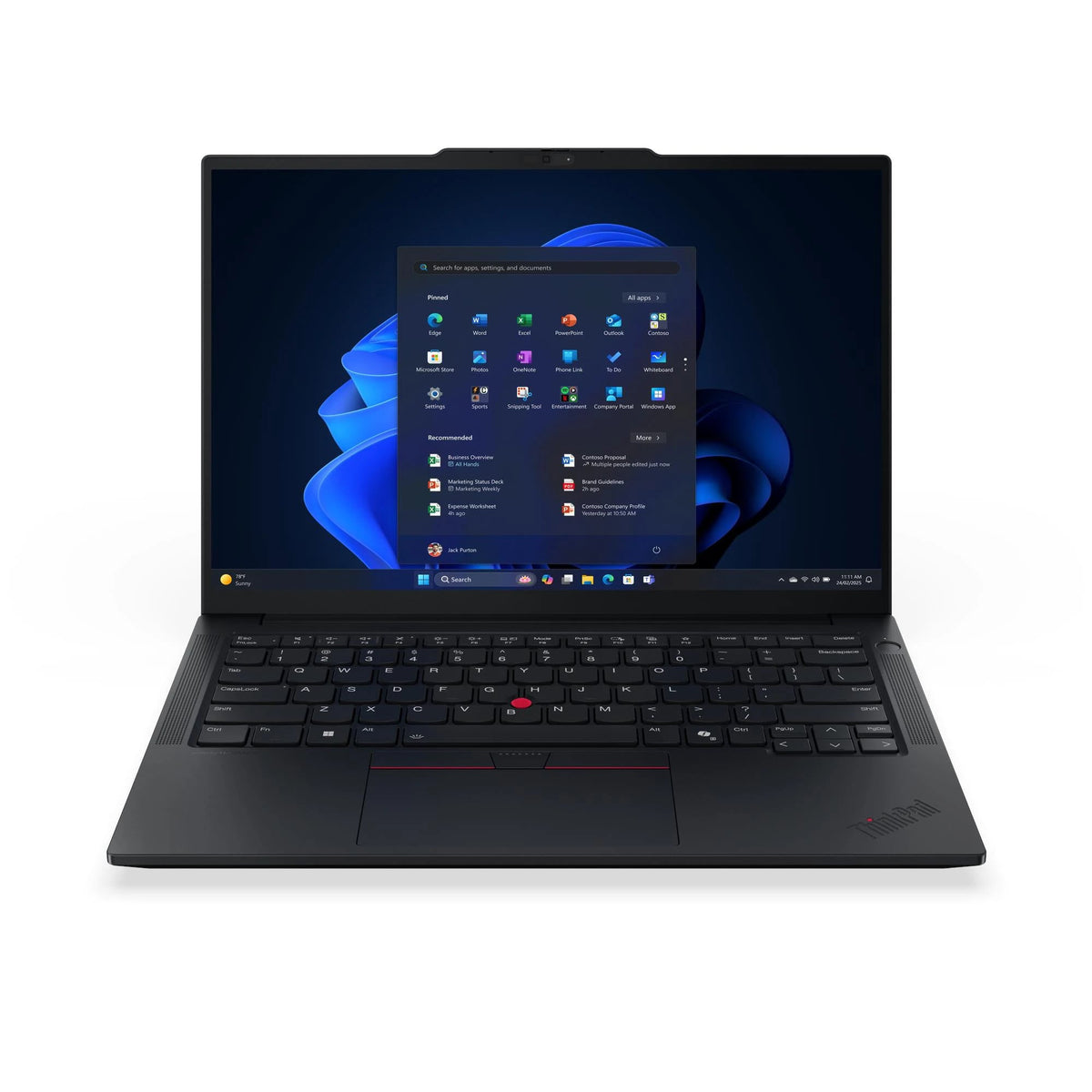 Lenovo ThinkPad E14 Gen 7 Touchscreen Laptop 14-Inch Intel Core 7 240H 16GB RAM 512GB SSD in Black - 21T9 - image 1