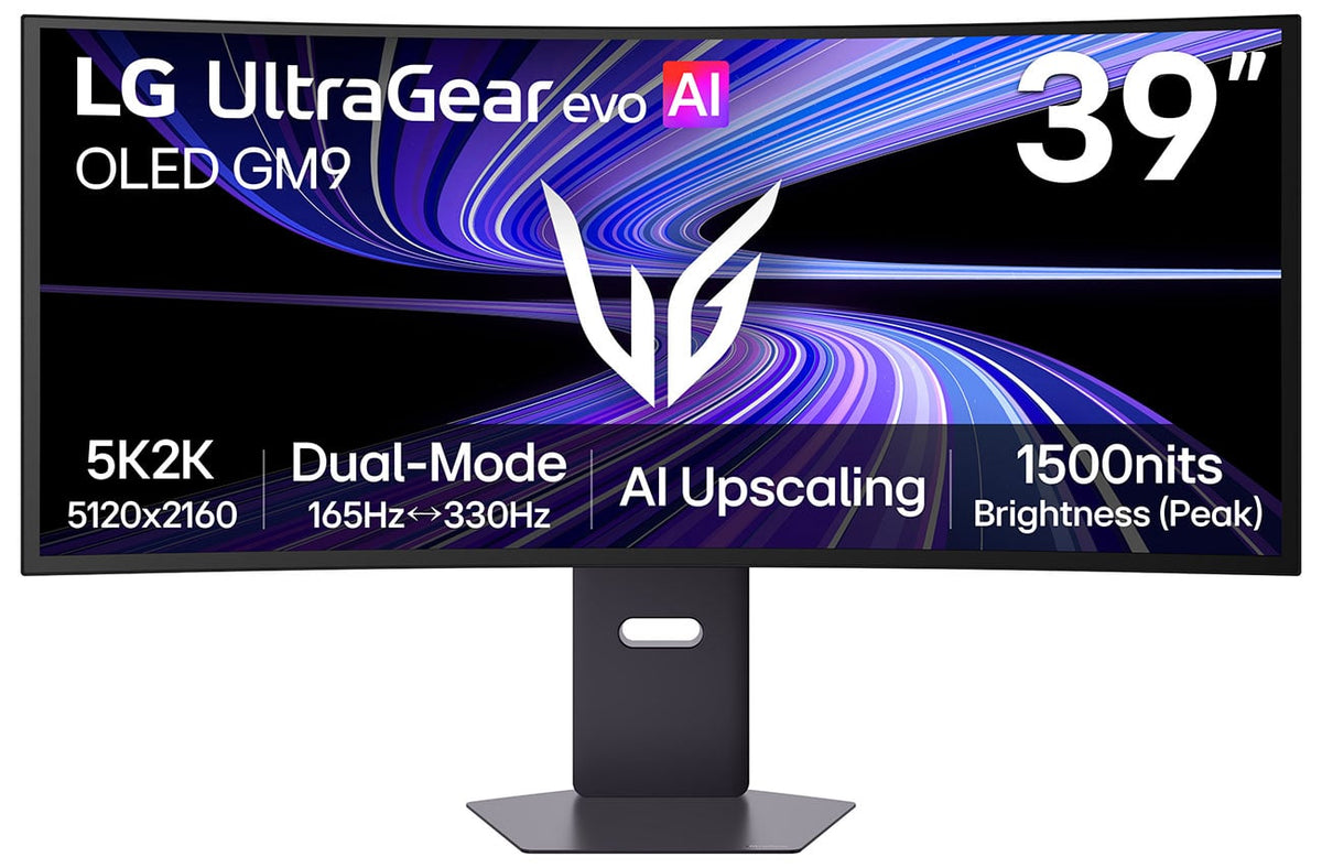 LG UltraGear evo GX9 World's First 39-Inch 5K2K OLED Gaming Monitor in Black - 39GX950B-B - image 1