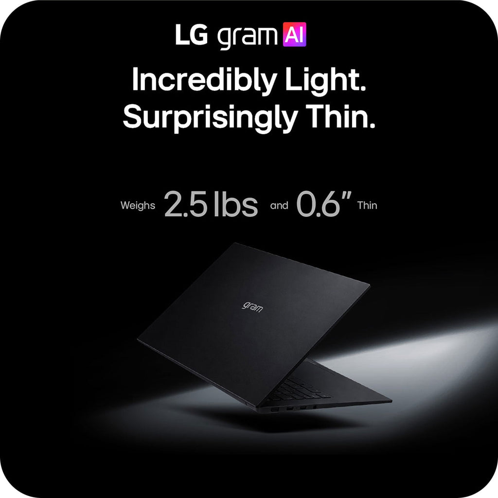 LG gram Copilot+ PC Laptop 14-Inch Intel Core Ultra 7 32GB RAM 1TB SSD in Black - 14Z90U-G.AU87U1 - image 11