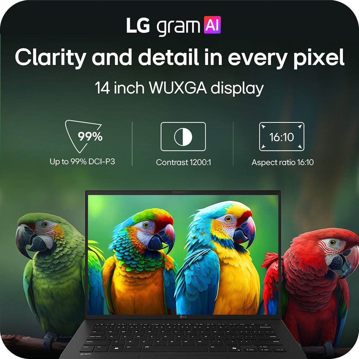 LG gram Copilot+ PC Laptop 14-Inch Intel Core Ultra 7 32GB RAM 1TB SSD in Black - 14Z90U-G.AU87U1 - image 7