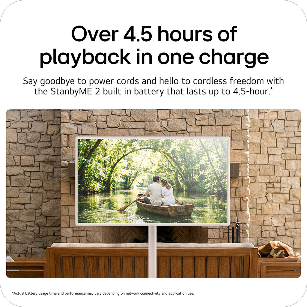 LG StanbyME 2 Max 32-Inch Portable 4K Smart Touch Screen - 32LX6BWGA - image 7