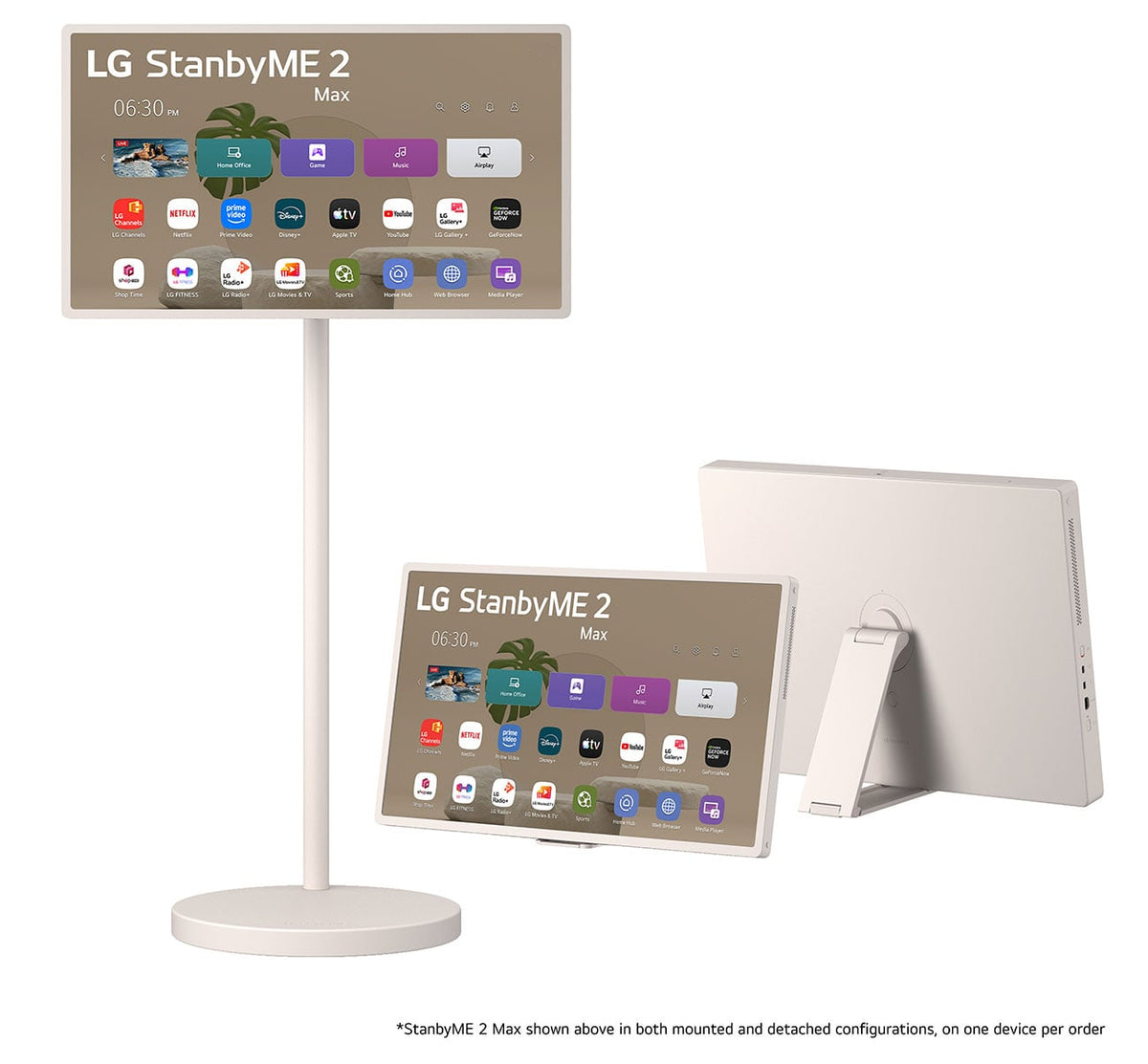 LG StanbyME 2 Max 32-Inch Portable 4K Smart Touch Screen - 32LX6BWGA - image 4