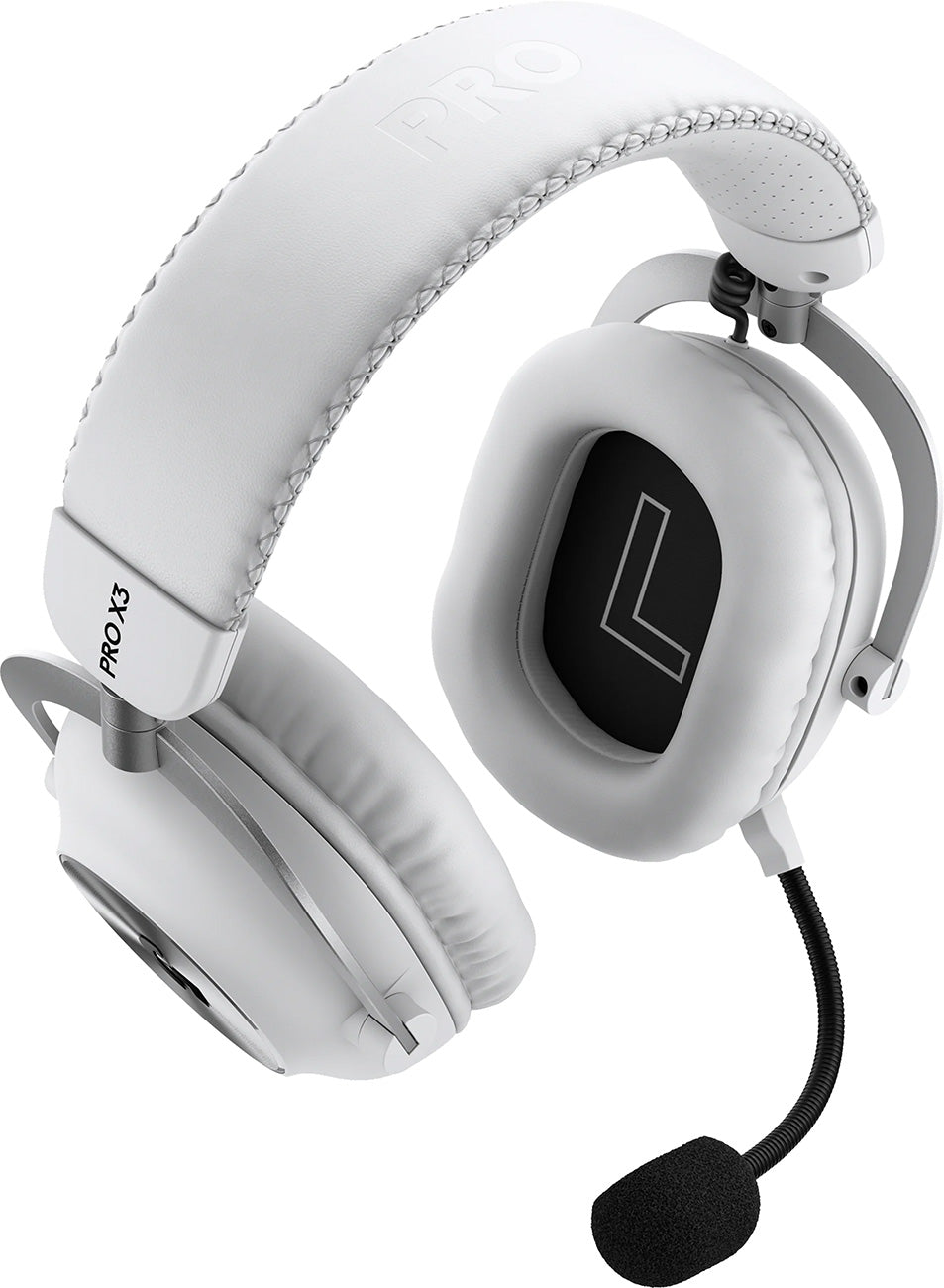 Logitech PRO X3 LIGHTSPEED Wireless Gaming Headset in White - 981-001746 - image 5