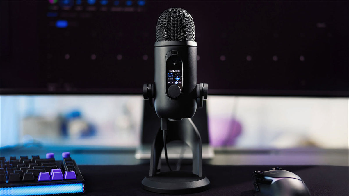 Logitech YETI 2 Multi-Pattern USB Microphone with Blue VO!CE in Black - 988-000587 - image 6